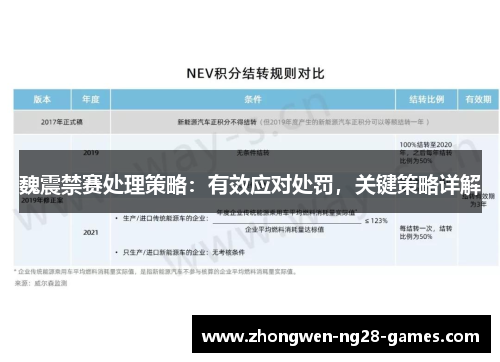 魏震禁赛处理策略:有效应对处罚,关键策略详解 魏震禁赛处理策略:有效应对处罚,关键策略详解
